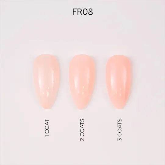 My French Nails FR08 – ružičasta nijansa 11ml - picture 2