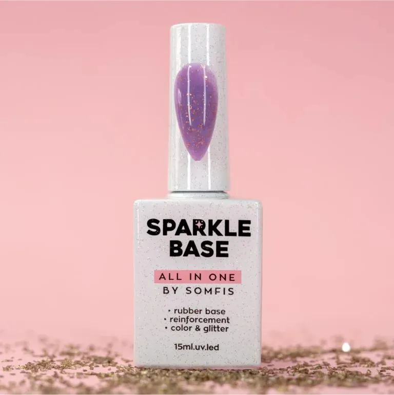 Sparkle Base Somfis 04 Deep Purple 15ml - picture 4