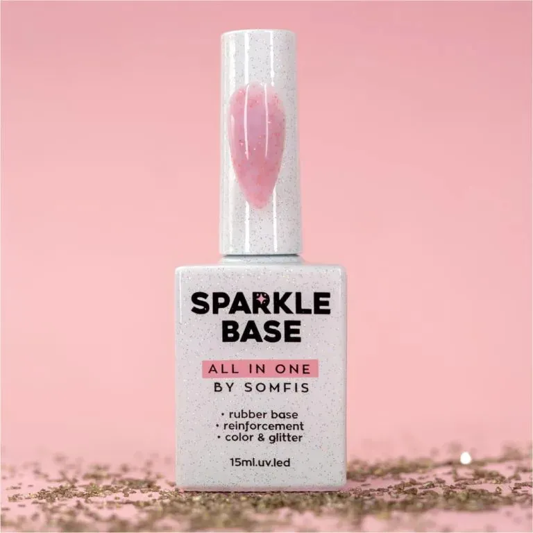 Sparkle Base Somfis 03 Cold Pink 15ml - picture 4
