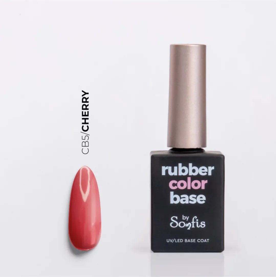 Rubber Color Base Cherry by Somfis 15ml (CB5)