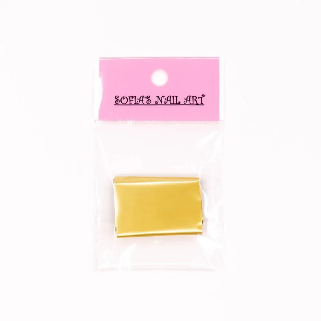 Foil Matte Gold Bag 4cmX100cm