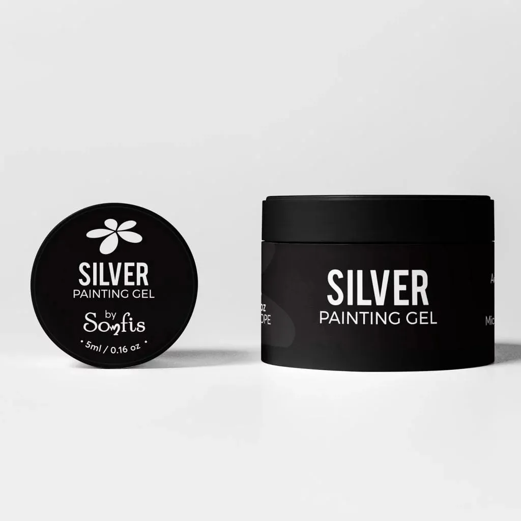 Silver Painting Gel 5ml by Somfis