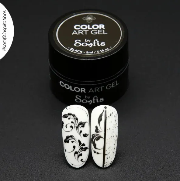 Color Art Gel White by Somfis 5ml - picture 3