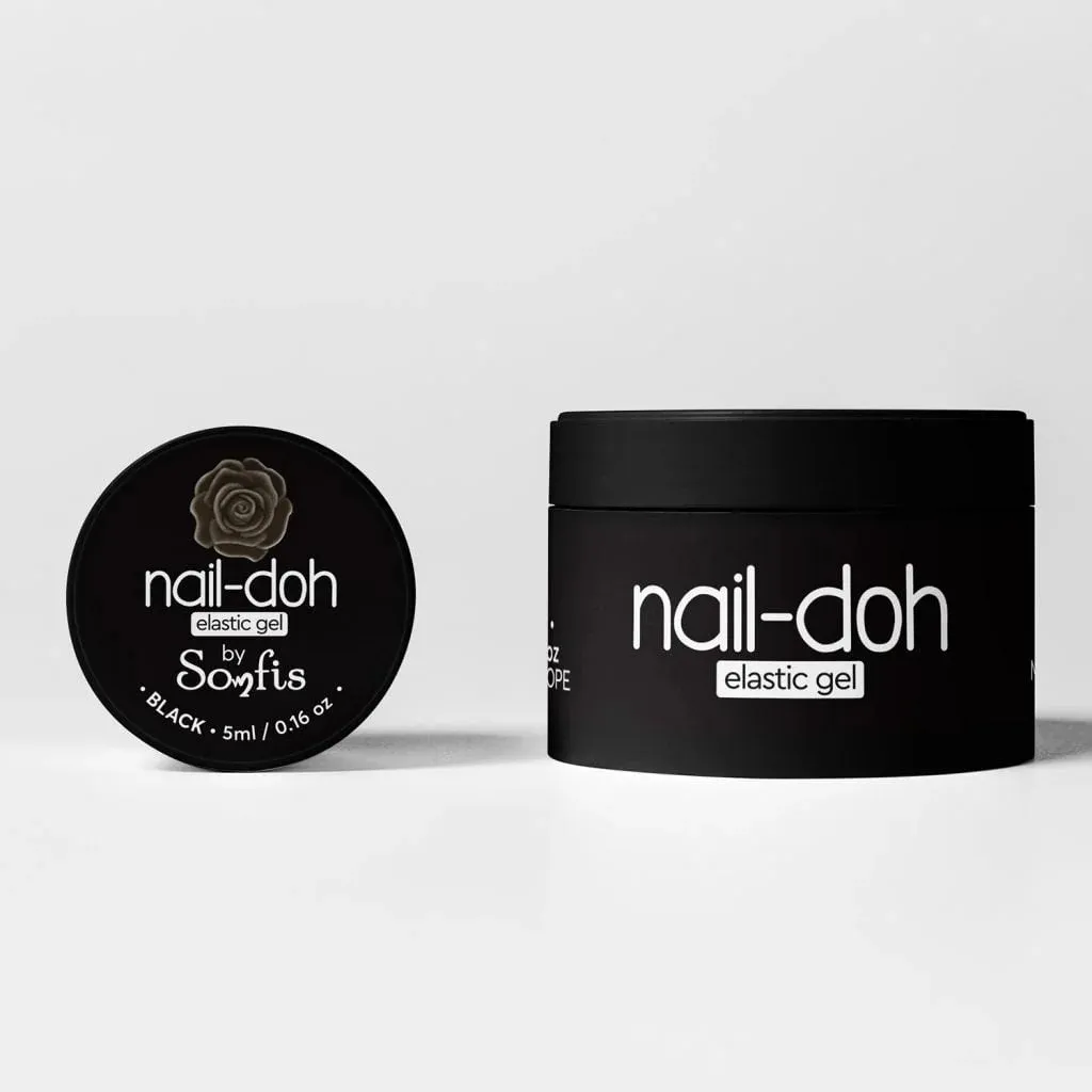 Nail Doh Elastic Black 5ml by Somfis - picture 3