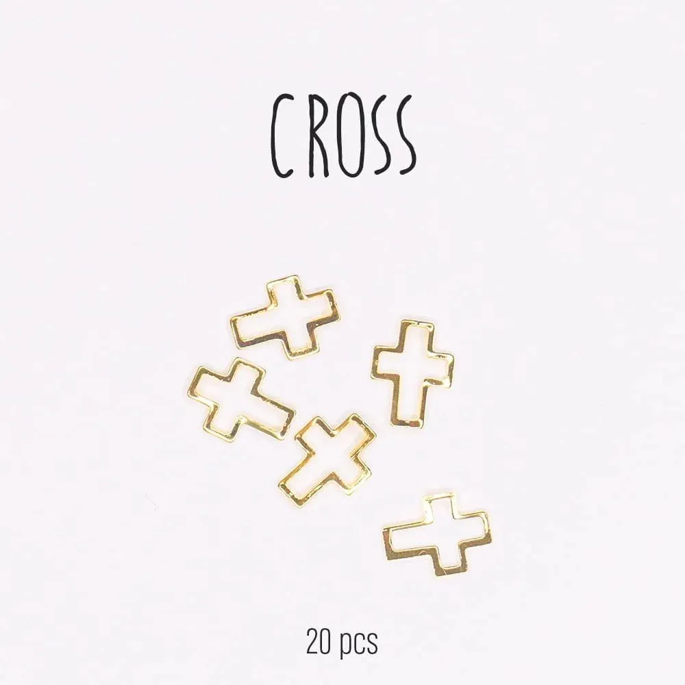 Ukras za nail art u obliku križa