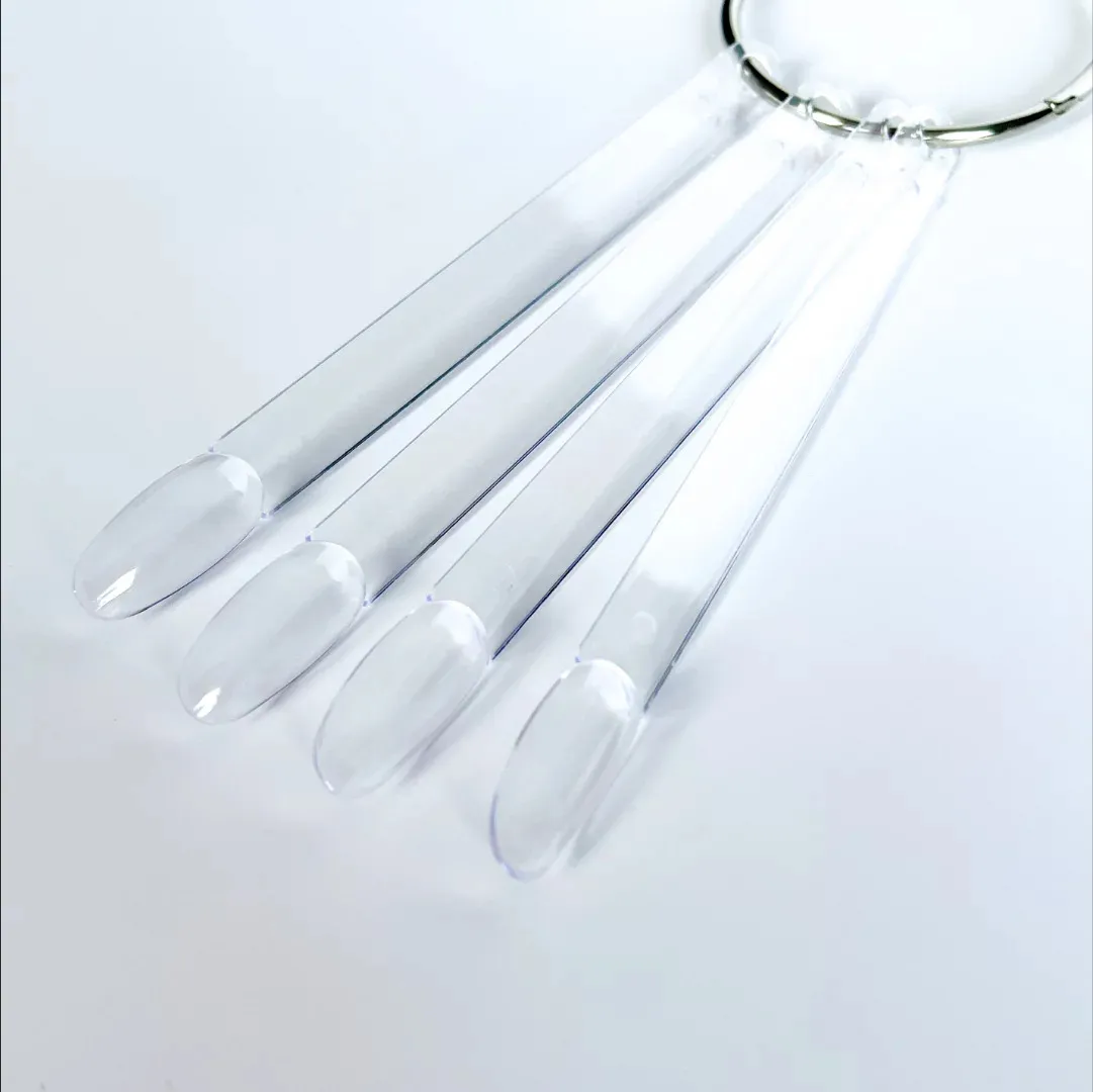 Paleta noktiju Oval Clear na prstenu (40 tipova) - picture 4